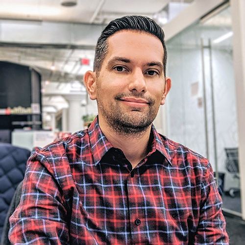 Portrait image of Mike Cabrera, UX designer and owner of this site.